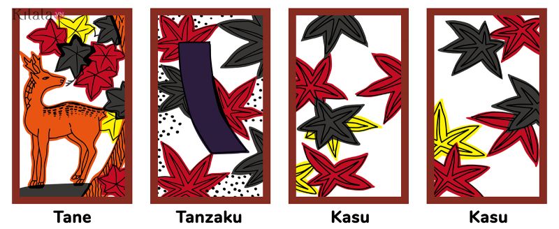Hanafuda tháng 10 Hanafuda tháng 10